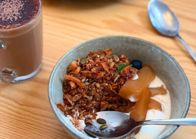 The Cafe coffee shop Bay and Bush Jervis Bay Restaurant Gunyah Paperbark camp Harleys Where to eat Wild Ginger Husky Pub Hotel Jervis Bay brewery Shoalhaven brekky breakfast coffee brunch lunch catering shoalhaven south coast