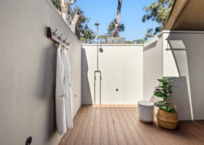 bay and bush jervis bay shoalhaven glamping safari tents airconditioning bed and breakfast included huskisson vincentia offer hotel retreat airbnb booking.com camping visit nsw paperbark camp