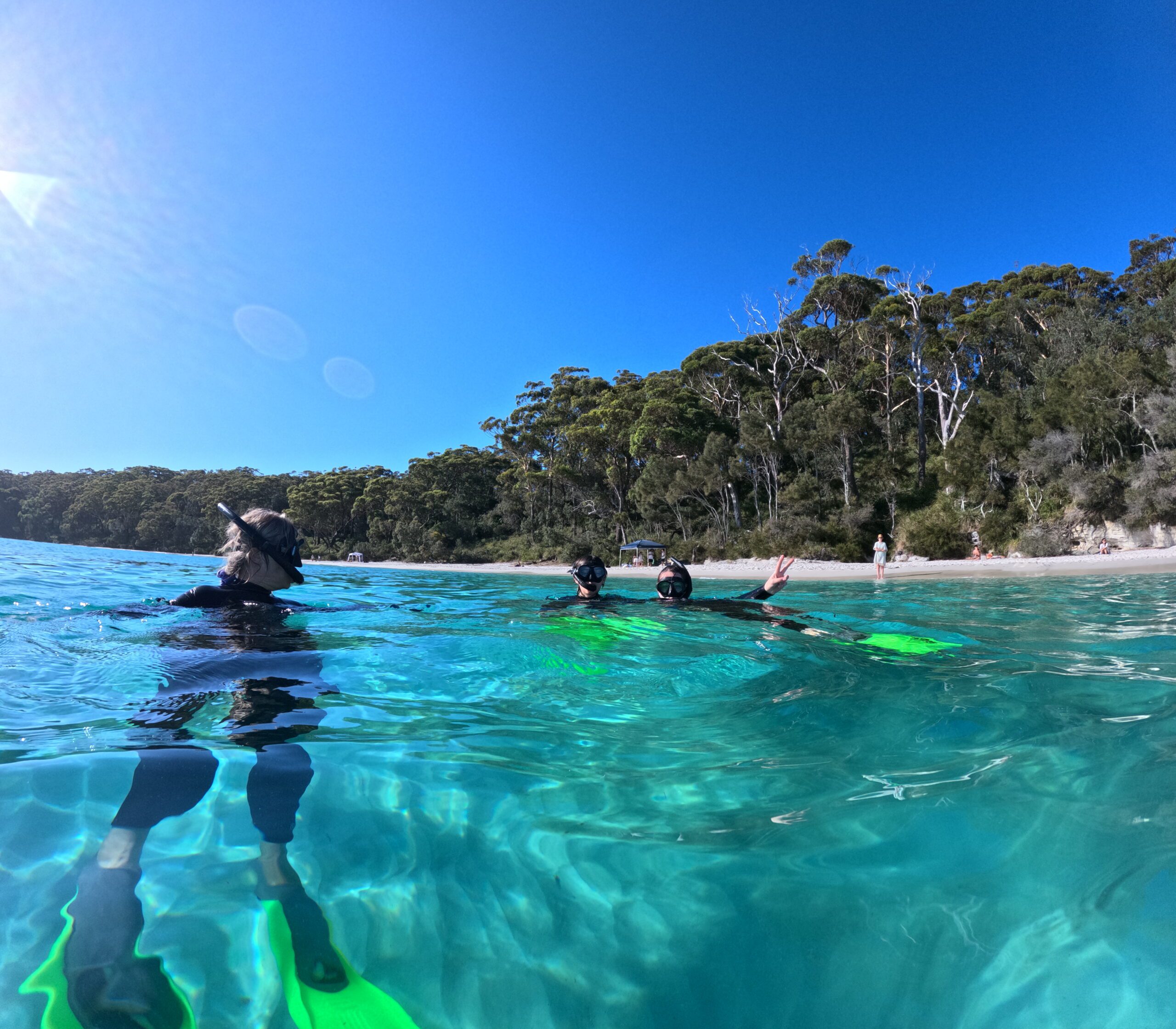Wake surrounded by eucalypts, spend the day exploring the waters of Jervis Bay, then return to the peaceful bush setting of Bay and Bush. Pair your ocean adventure with a stay in one of our cottages or safari tents, unwind at Eucalypt Day Spa, reconnect at The Nest, or enjoy something delicious at The Café. Stay in the bush. Explore the ocean. Reconnect with Jervis Bay. Our Ocean Experiences are delivered in partnership with Australia’s Coastal Wilderness Adventures (ACWA).